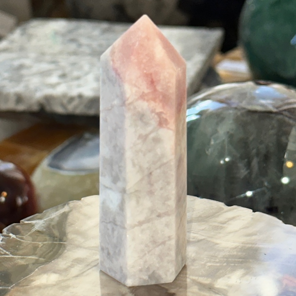 🔥SALE🔥 Pink Calcite Crystal Point!